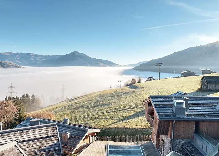ホテル Zaglgut Hotel-chalets, Exclusive And With Air Conditioning, Panoramic Views & Summer Card Included 4*